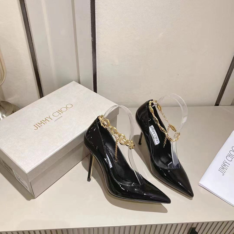 Jimmy Choo Diamond Talura 100mm Pumps Black