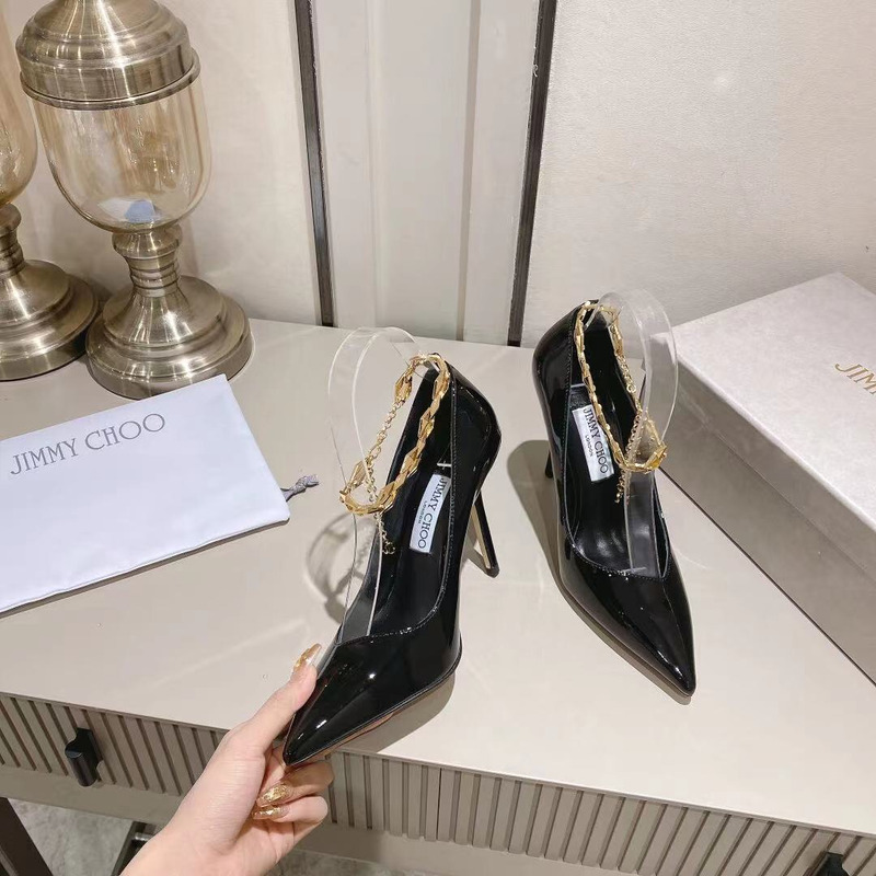 Jimmy Choo Diamond Talura 100mm Pumps Black