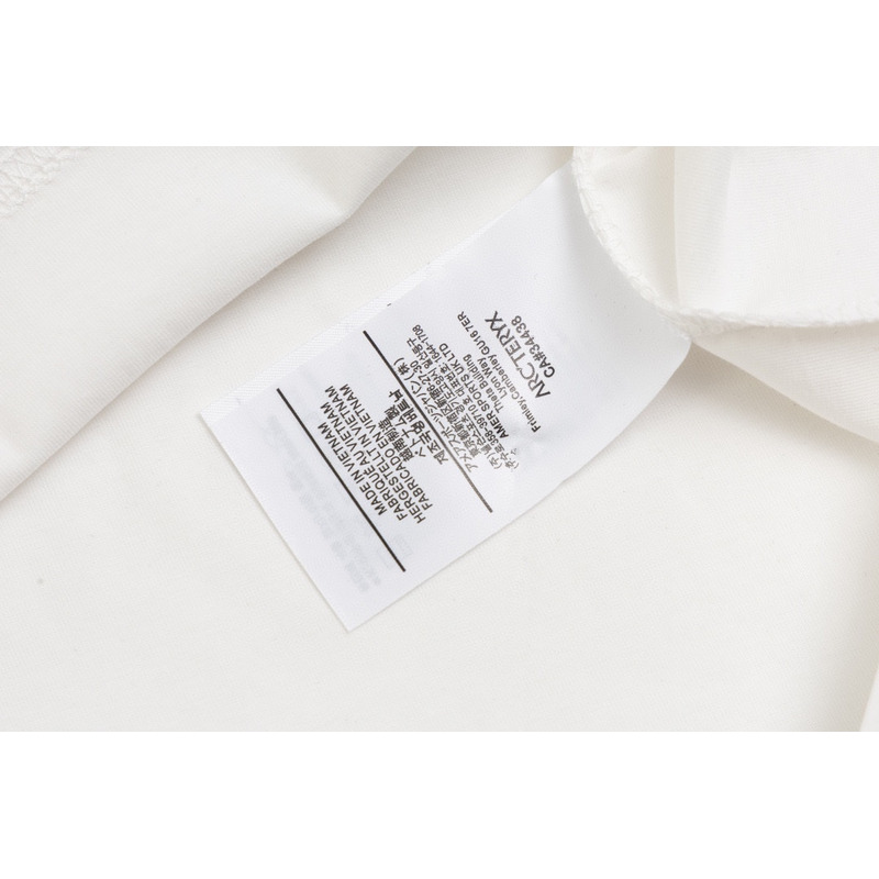 Arcteryx Print Logo T Shirt White