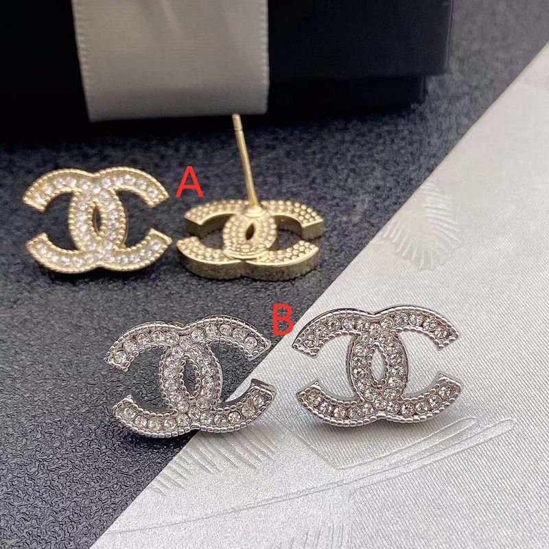 Ch*el earrings