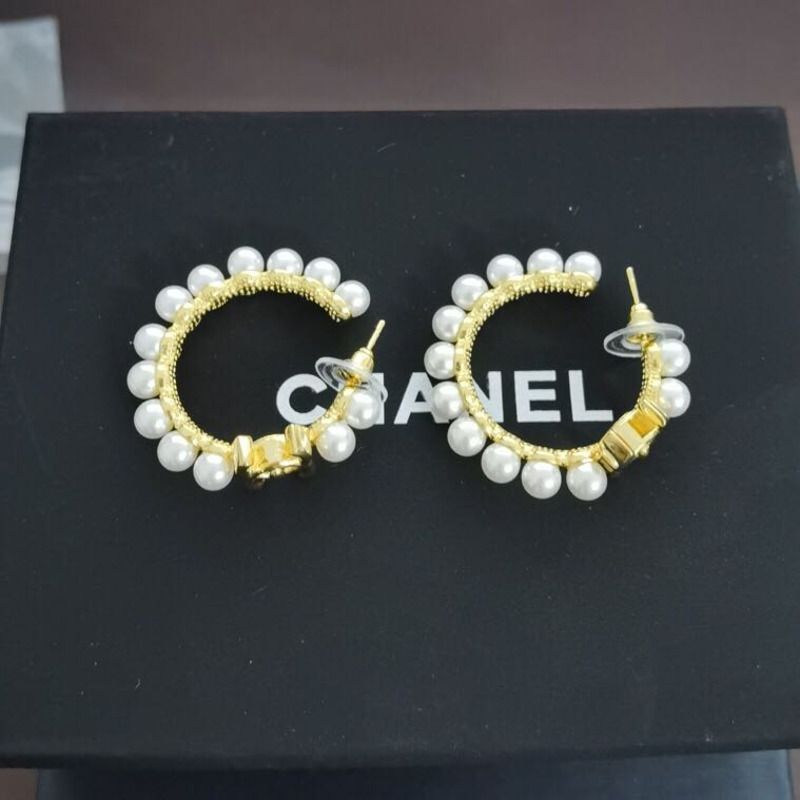 Ch*el earrings