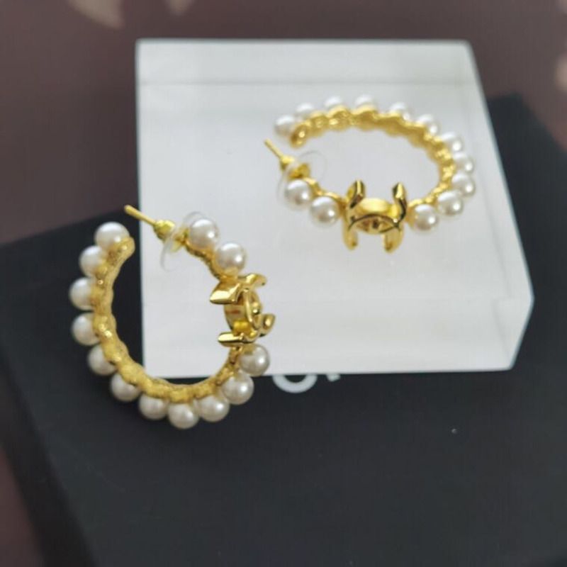 Ch*el earrings