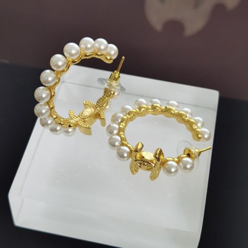 Ch*el earrings