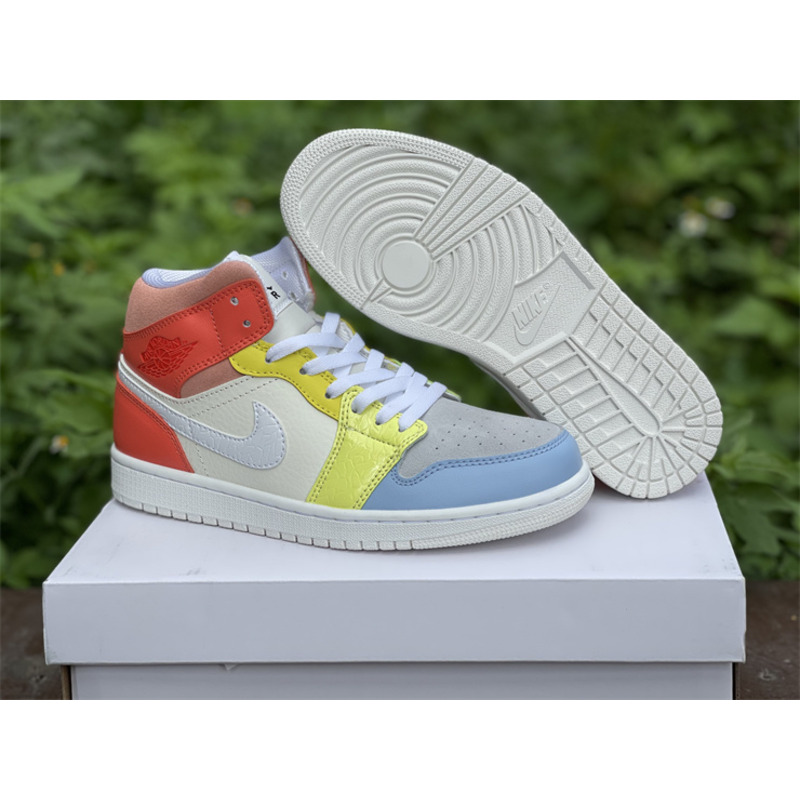 Air Jordan 1 Mid"To My First Coach DJ6908 100 Sneakers Men Women