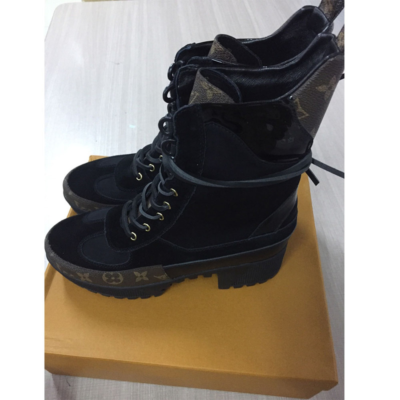 l**is V*t*n monogram high heels women