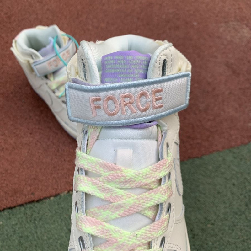 Nike Air Force 1 HI UT high Milky White Powder CQ4810 111 Sneakers Men Women